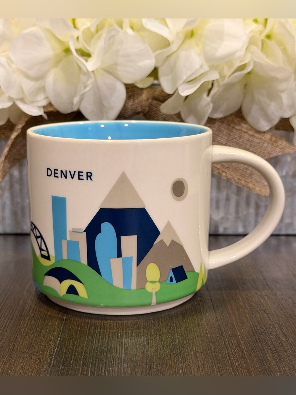 Starbucks Denver You Are Here Collection Mug 14 oz CO New Without Box 2016